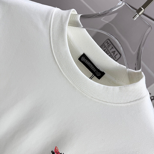 クロムハーツ 新しい馬蹄十字架サンスクリットスウェットシャツ