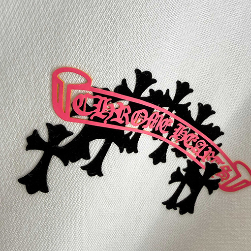 クロムハーツ 新しい馬蹄十字架サンスクリットスウェットシャツ