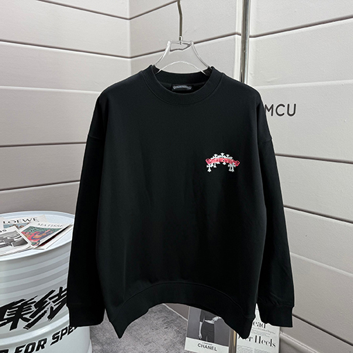 クロムハーツ 新しい馬蹄十字架サンスクリットスウェットシャツ