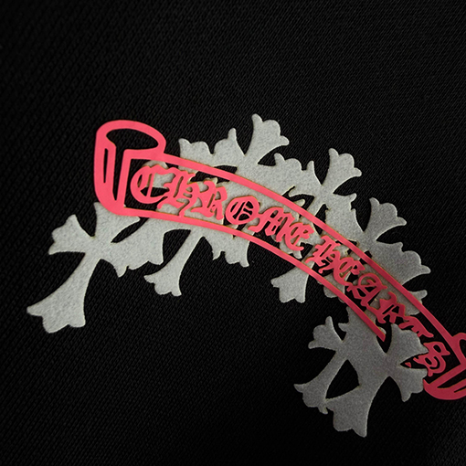 クロムハーツ 新しい馬蹄十字架サンスクリットスウェットシャツ