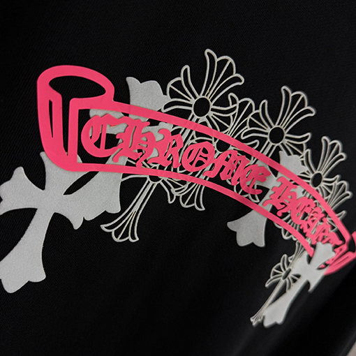 クロムハーツ 新しい馬蹄十字架サンスクリットスウェットシャツ