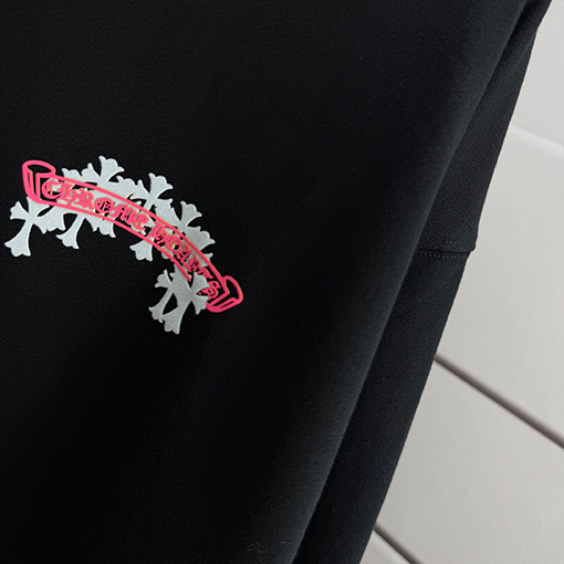 クロムハーツ 新しい馬蹄十字架サンスクリットスウェットシャツ