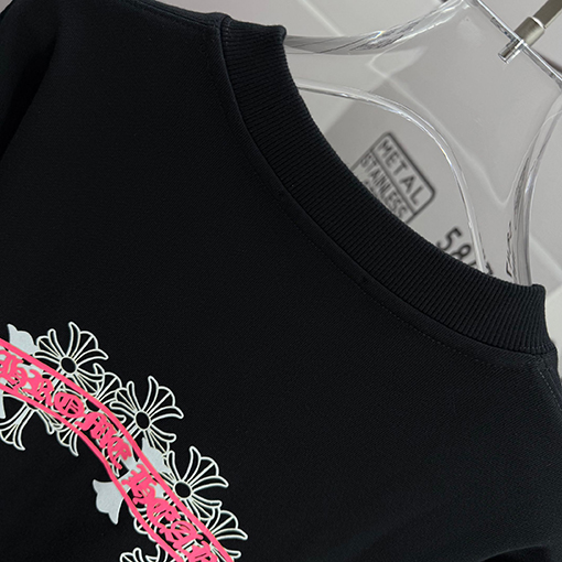 クロムハーツ 新しい馬蹄十字架サンスクリットスウェットシャツ