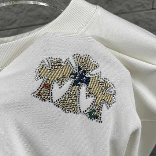 クロムハーツ 馬蹄十字サンスクリットスウェットシャツ