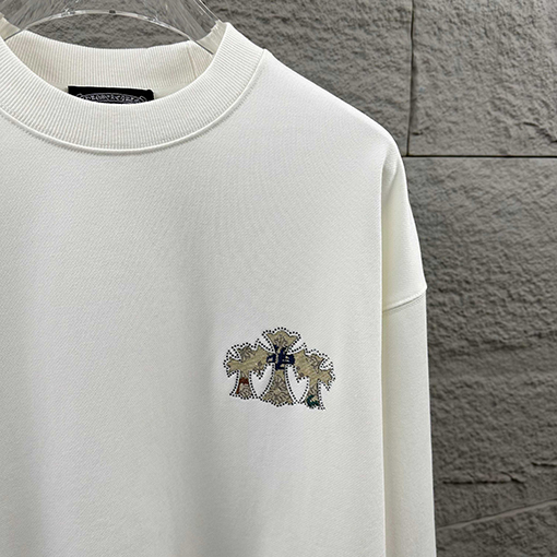 クロムハーツ 馬蹄十字サンスクリットスウェットシャツ