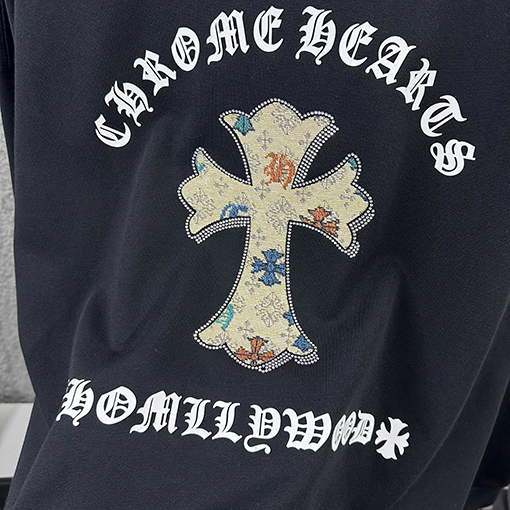 クロムハーツ 馬蹄十字サンスクリットスウェットシャツ