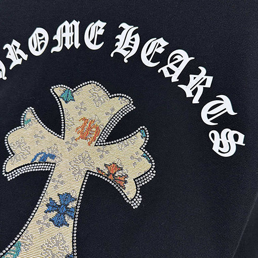 クロムハーツ 馬蹄十字サンスクリットスウェットシャツ