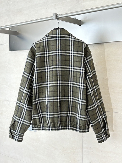 バーバリースーパーコピー 新しいクラシックなチェック柄ハリントンジャケット