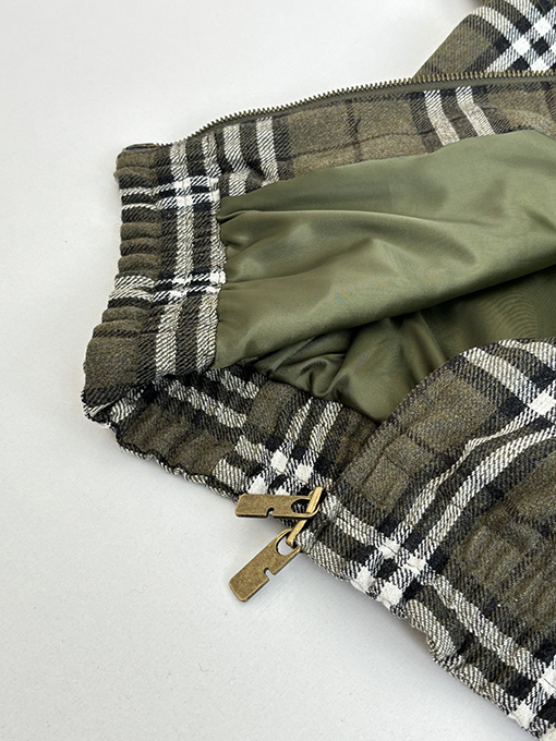 バーバリースーパーコピー 新しいクラシックなチェック柄ハリントンジャケット