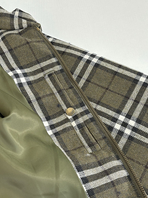 バーバリースーパーコピー 新しいクラシックなチェック柄ハリントンジャケット