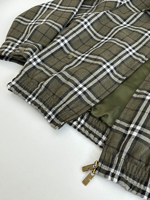 バーバリースーパーコピー 新しいクラシックなチェック柄ハリントンジャケット