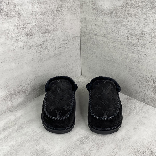 ルイヴィトン LV Aspen Line ウールプラットフォームアンクルブーツシリーズ