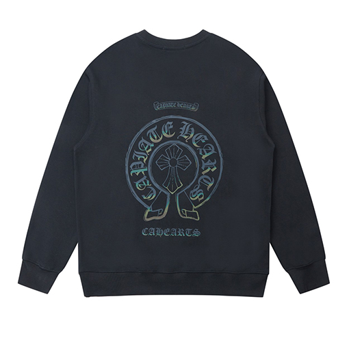 クロムハーツ レタープリントクルーネックスウェットシャツ