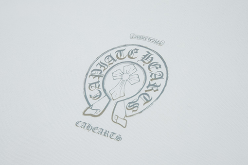 クロムハーツ レタープリントクルーネックスウェットシャツ