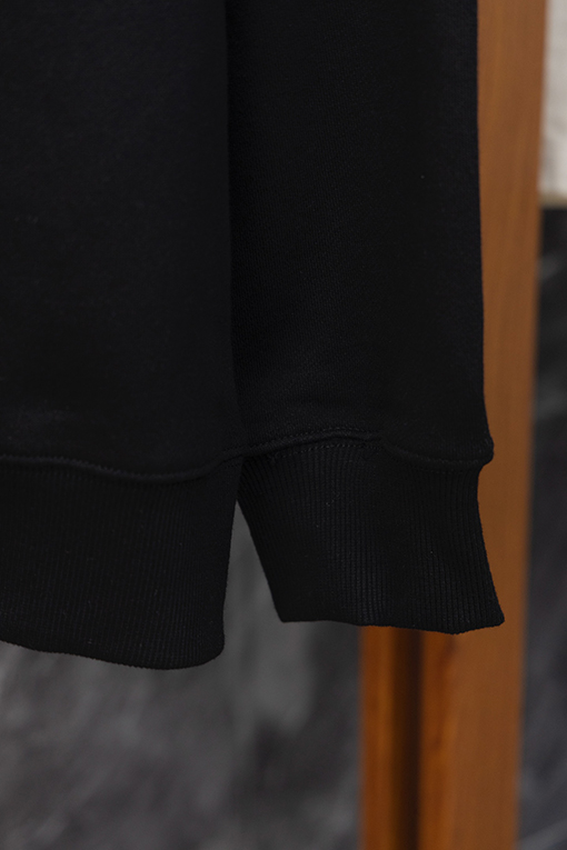 クロムハーツ ネックレスレザーラベルクルーネックスウェットシャツ