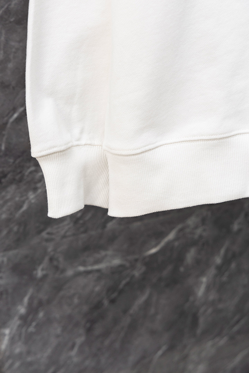 クロムハーツ ネックレスレザーラベルクルーネックスウェットシャツ