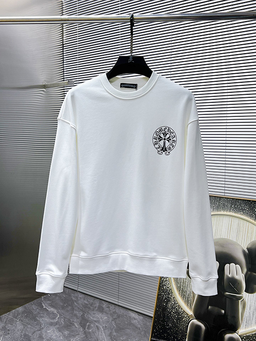 クロムハーツコピー 新しいクルーネック長袖スウェットシャツ