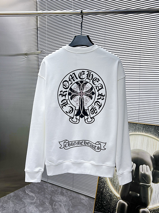 クロムハーツコピー 新しいクルーネック長袖スウェットシャツ