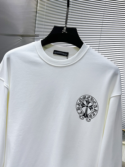 クロムハーツコピー 新しいクルーネック長袖スウェットシャツ