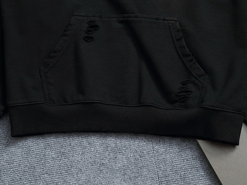 クロムハーツ ウォッシュデニム刺繍ロゴパーカー