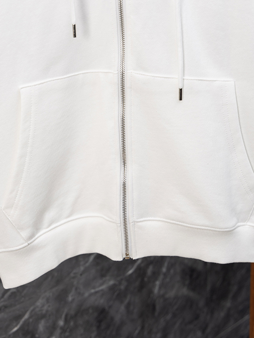 クロムハーツ クラシックなブループリントのフード付きジャケット