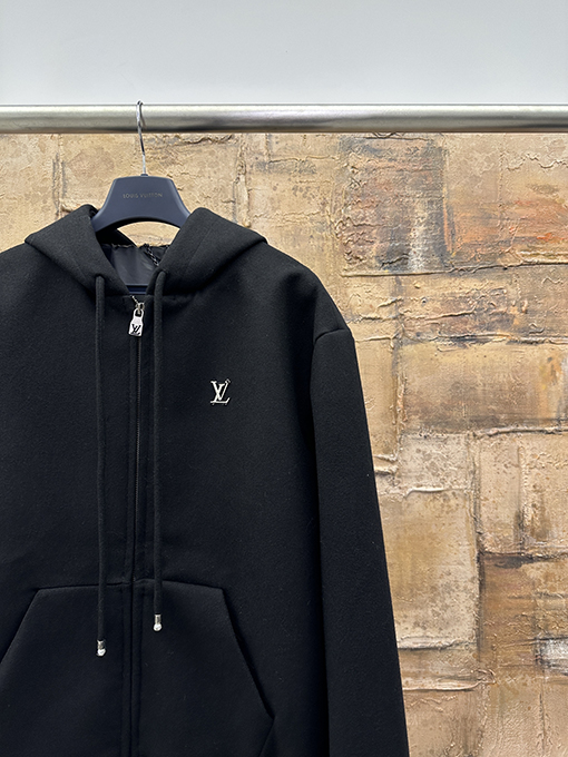 ルイヴィトンスーパーコピー フード付きジップアップジャケット
