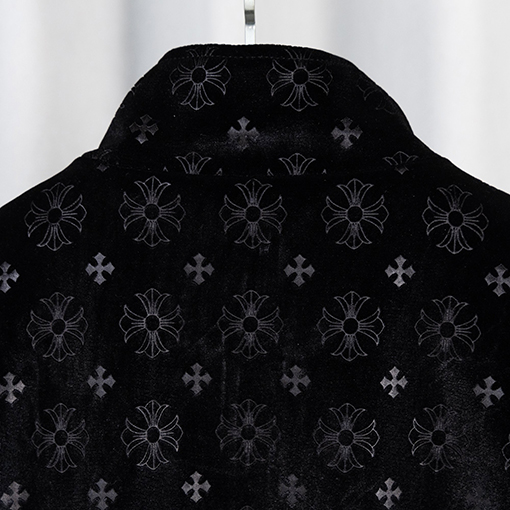 クロムハーツ 新しいメンズベルベットジャケット