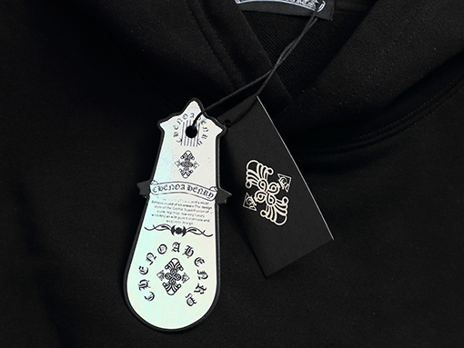 クロムハーツ クラシックなヘビーデューティーウォッシュデニム刺繍ロゴパーカー