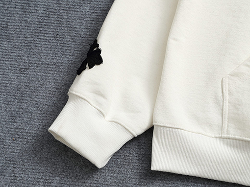 クロムハーツ クラシックなヘビーデューティーウォッシュデニム刺繍ロゴパーカー