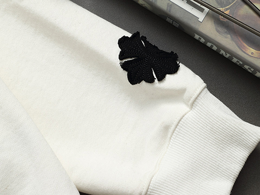 クロムハーツ クラシックなヘビーデューティーウォッシュデニム刺繍ロゴパーカー