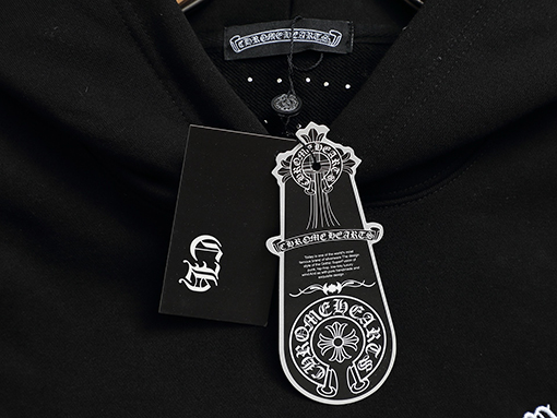 クロムハーツ ヘビーデューティーウォッシュデニム刺繍ロゴパーカー