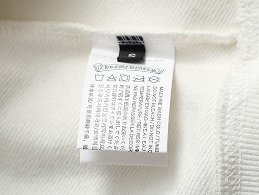 クロムハーツ ヘビーデューティーウォッシュデニム刺繍ロゴパーカー