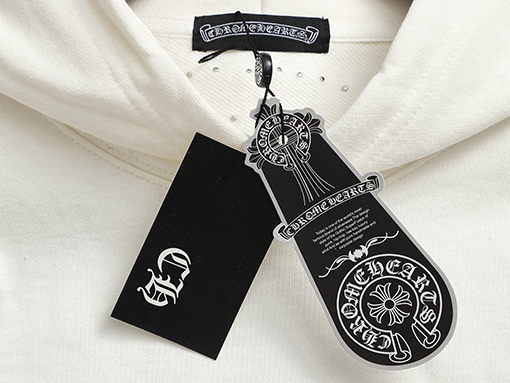 クロムハーツ ヘビーデューティーウォッシュデニム刺繍ロゴパーカー