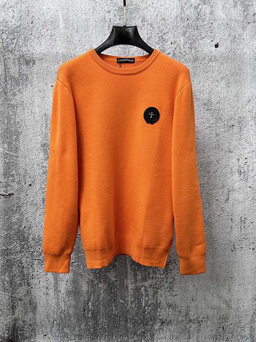 クロムハーツスーパーコピー 新しいニットフリース裏地ウールセーター