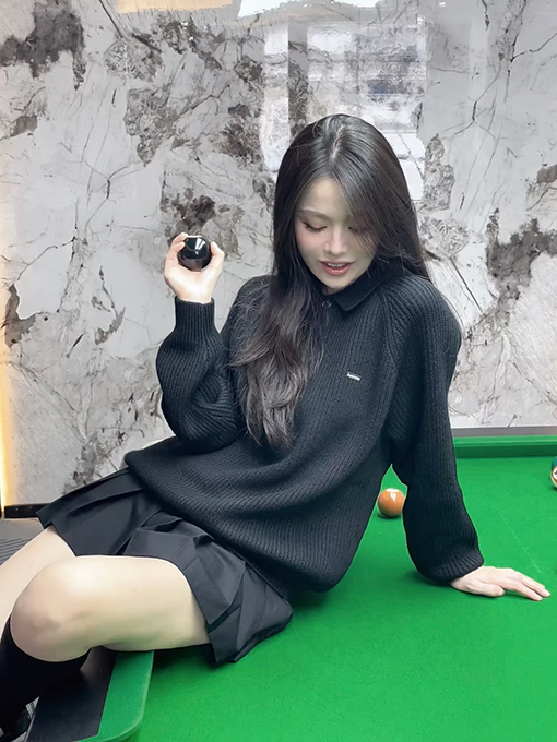 シュプリーム SMALL BOX POLO SWEATER 刺繍ロゴニット長袖ポロシャツセーター