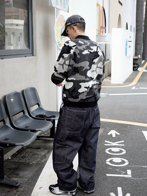 シュプリーム SMALL BOX POLO SWEATER 刺繍ロゴニット長袖ポロシャツセーター