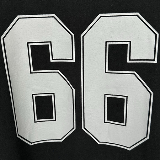 シュプリーム MASCOT FOOTBALL TOP タイガーヘッド番号66フットボール ロングスリーブ シャツ