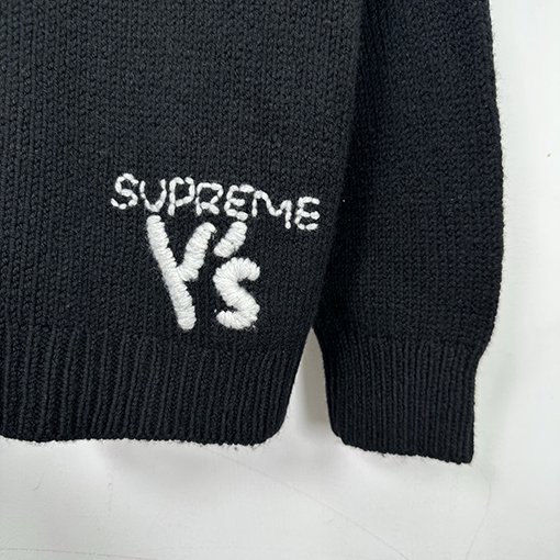 SUPREME × Y'S BY YOHJI YAMAMOTO SWEATER コラボレーションウールセーター