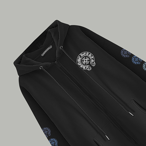 クロムハーツスーパーコピー レトロなダブルレイヤーフード付きカーディガン