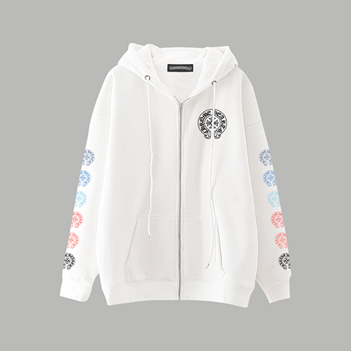 クロムハーツスーパーコピー レトロなダブルレイヤーフード付きカーディガン