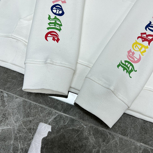 クロムハーツ クロス柄フード付きスウェットシャツ