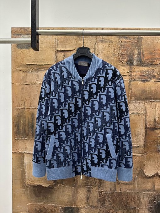 ディオール モノグラムウールカーディガン