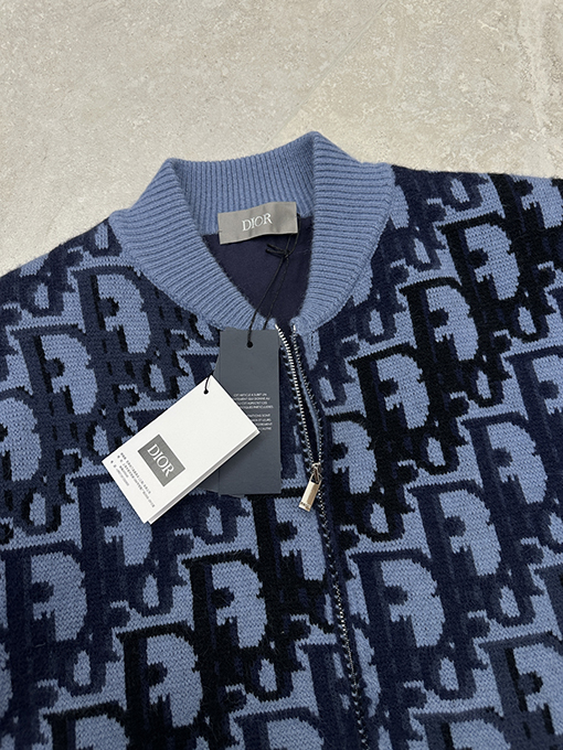 ディオール モノグラムウールカーディガン