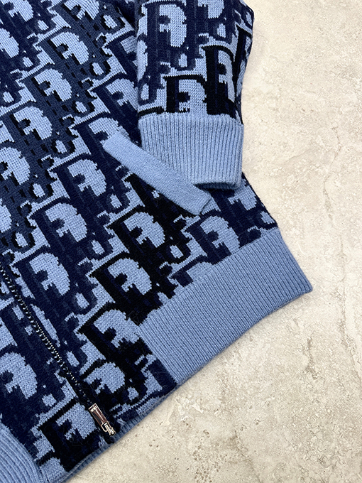 ディオール モノグラムウールカーディガン