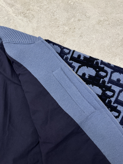 ディオール モノグラムウールカーディガン