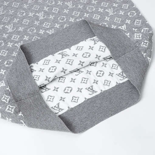 ルイヴィトン クルーネック ロゴ ジャカード セーター