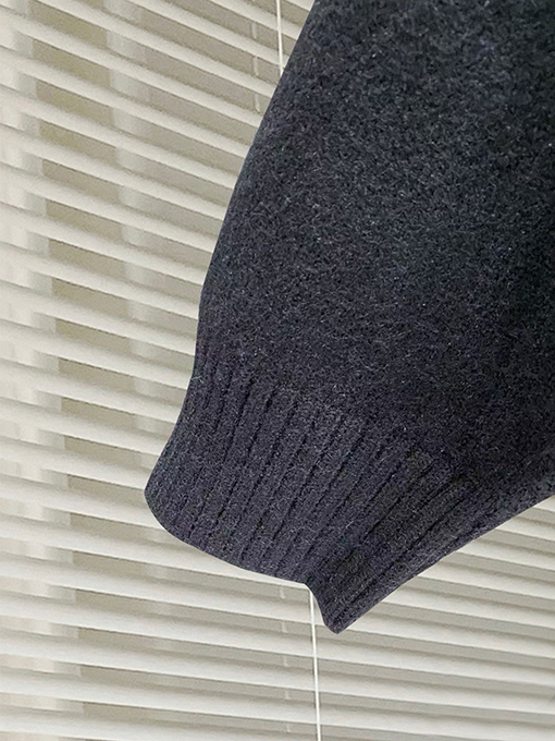 クロムハーツ 公式サイトベストセラーの厚ニットフード付きセーターカーディガン