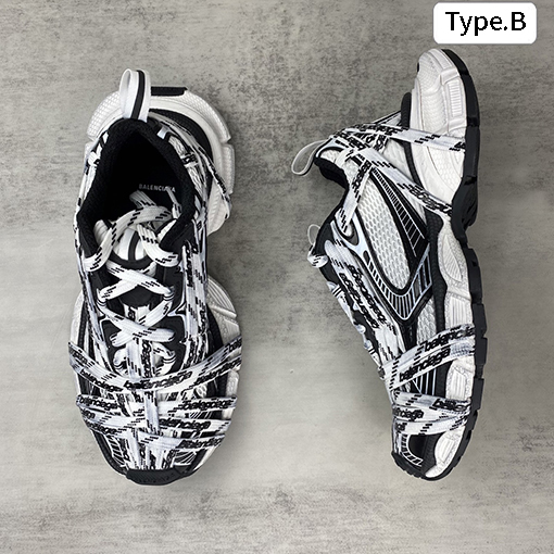 バレンシアガ Balenciaga 3XL 新しいプラスサイズのトレンドレースアップシューズ