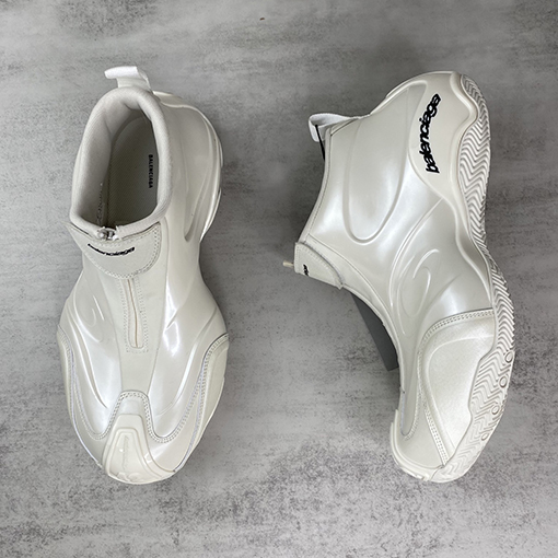 バレンシアガ Balenciaga Basketball ラウンドトゥジッパーバスケットボールシューズ