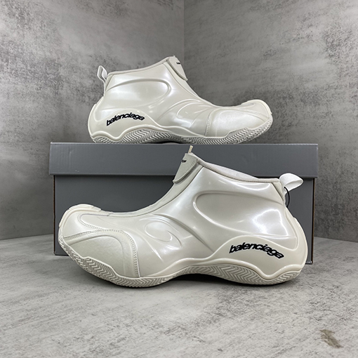 バレンシアガ Balenciaga Basketball ラウンドトゥジッパーバスケットボールシューズ